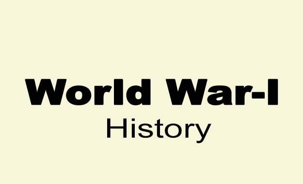 प्रथम विश्व युद्ध