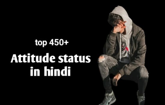 Attitude Status in Hindi